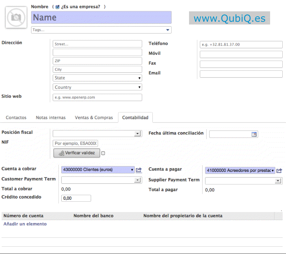 Libro cuentas corrientes - Clientes y Proveedores- Explicación